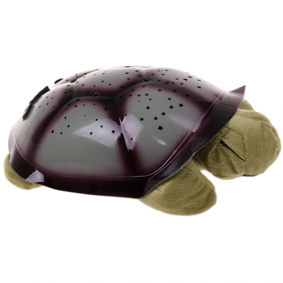 Mágikus világító teknős sötétzöld