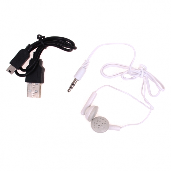 MINI MP3 LEJÁTSZÓ KIJELZŐVEL EZÜST