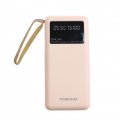 Powerbank 4 az 1-ben 20 000 mAh rózsaszín