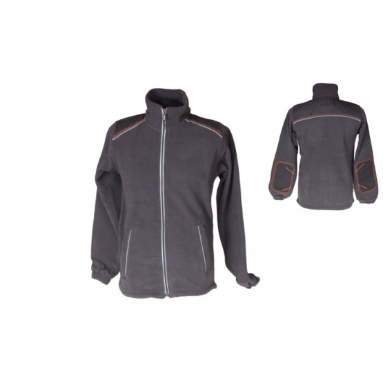 Fleece felső KNOXFIELD narancssárga, méret XS