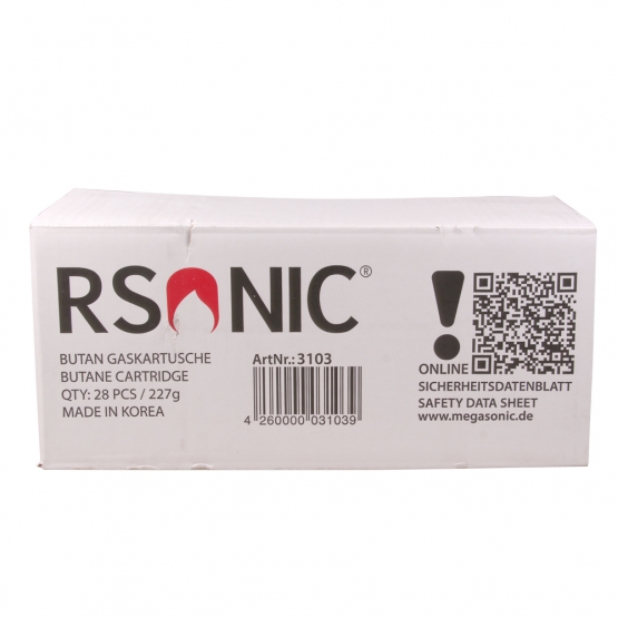 RSONIC GÁZPATRONOK 28X