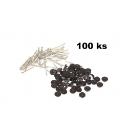 Szeg és alátét dombornyomott fóliához – 100 db
