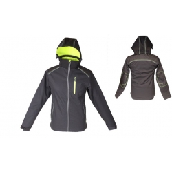 KNOXFIELD sárga softshell dzseki, XS méret