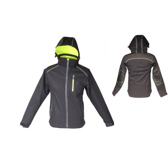 KNOXFIELD sárga softshell dzseki, XS méret