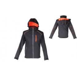 KNOXFIELD piros softshell dzseki, XS méret