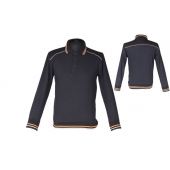 Polo pulóver KNOXFIELD narancssárga, méret: XS