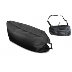 Lazy Bag felfújható táskája fekete.