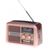 Hangszóró retro rádió BT3500S rózsaszín