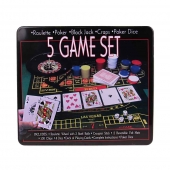 A kaszinó 5 játékot tartalmaz