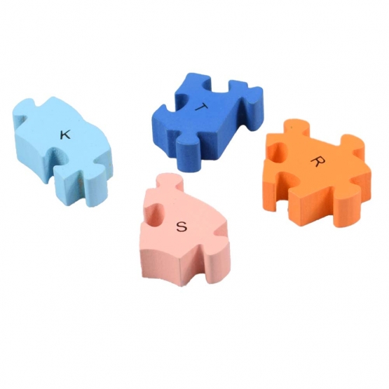 Oktató fa puzzle dinoszaurusz