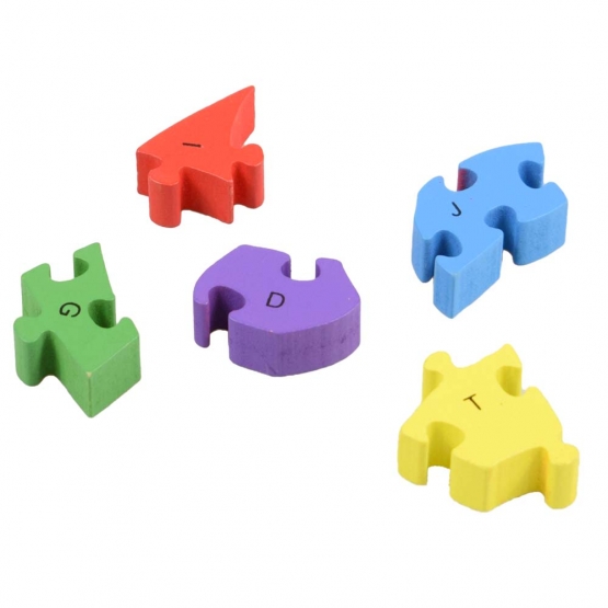 OKTATÓ FA PUZZLE KUTYA