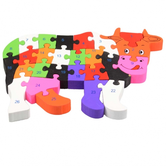 OKTATÓ FA PUZZLE TEHÉN