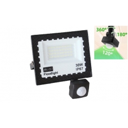 LED reflektor mozgásérzékelővel 30 W