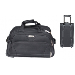 Gurulós utazótáska MRZM fekete, nagyméretű