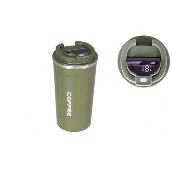 Coffee termoszbögre – zöld