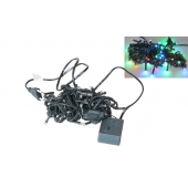 Karácsonyi LED fényfüzér – 8 m, színes