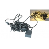 Karácsonyi LED fényfüzér – 8 m, sárga