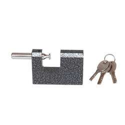 Biztonsági lakat, fekete