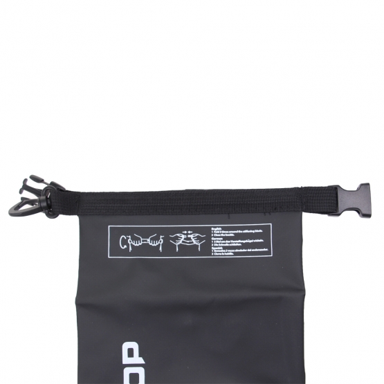 Vízálló zsák 2 l fekete