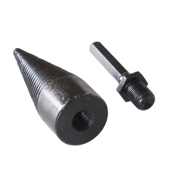 Kúpos fúrószár fa hasításához Kúpos fúrószár fa hasításához