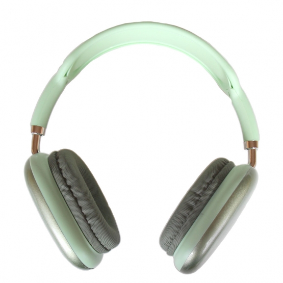 Vezeték nélküli fejhallgató P9 zöld Vezeték nélküli fejhallgató P9 zöld