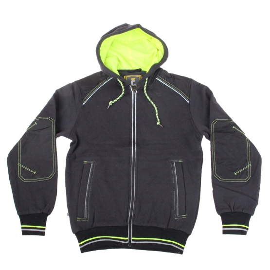 Munkafelső kapucnival, sárga XS Munkafelső kapucnival, sárga XS