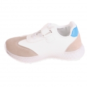 Gyerek világító tornacipő orral kék-piros var.1 Gyerek világító tornacipő orral kék-piros var.1