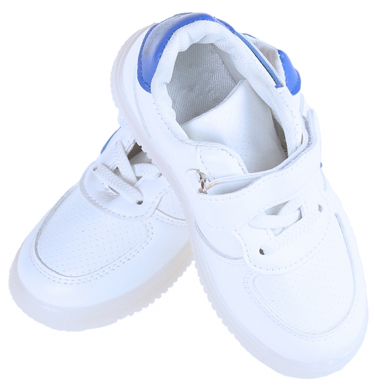 Gyerek világító tornacipő Sport kék Gyerek világító tornacipő Sport kék