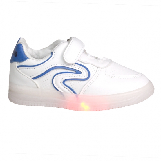 Gyerek világító tornacipő Sport kék Gyerek világító tornacipő Sport kék