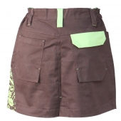 Munkás szoknya Yowie barna-zöld, méret 34 Munkás szoknya Yowie barna-zöld, méret 34