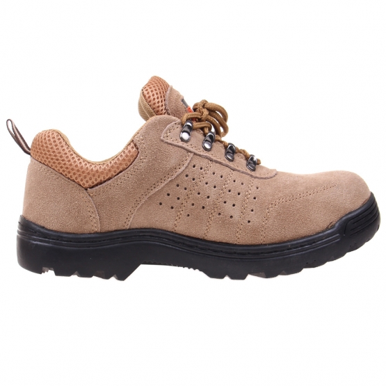 Bőr munkacipő bézs szinű, méret 44 Bőr munkacipő bézs szinű, méret 44