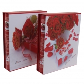 FOTÓALBUM 200 FÉNYKÉPHEZ, PIROS RÓZSÁK FOTÓALBUM 200 FÉNYKÉPHEZ, PIROS RÓZSÁK