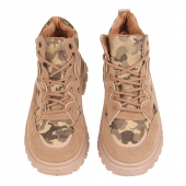 Bokacipő FASHION terepmintás, méret 44 Bokacipő FASHION terepmintás, méret 44
