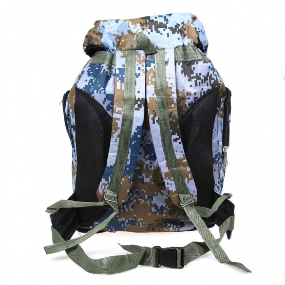 Terepmintás hátizsák 50 l világoskék Terepmintás hátizsák 50 l világoskék