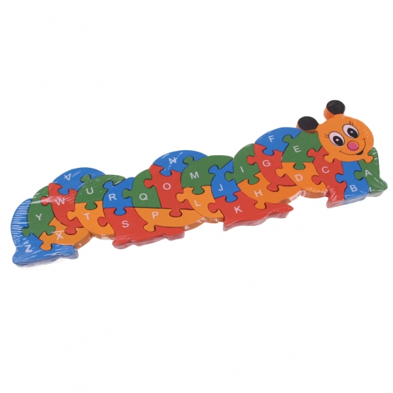 Oktató fa puzzle hernyó Oktató fa puzzle hernyó