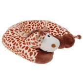 Utazópárna zsiráf világos