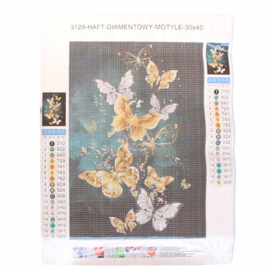 Gyémánt kép lepkék
