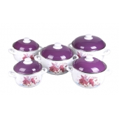 10 részes zománcozott edénykészlet orgona