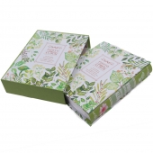 FOTÓALBUM 200 FÉNYKÉPHEZ, LEVÉL MINTA, ZÖLD