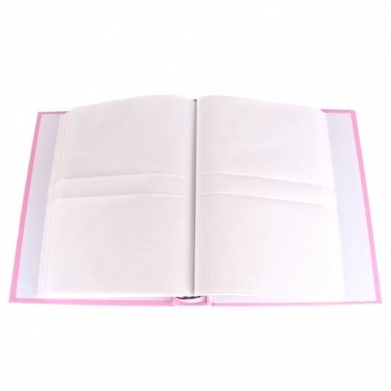 Fotóalbum 200 fényképhez, rózsaszín, típus C