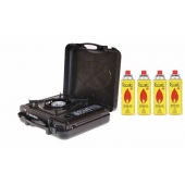 RSONIC gázfőző + 4 db gázpatron