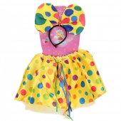 Pöttyös sárga jelmez