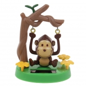 Szoláris táncoló dekoráció majom