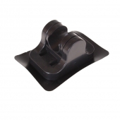 Zuhanyfej tömlővel 1,5 m fekete