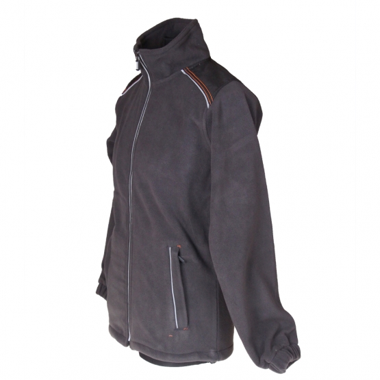 Fleece felső KNOXFIELD narancssárga, méret XS