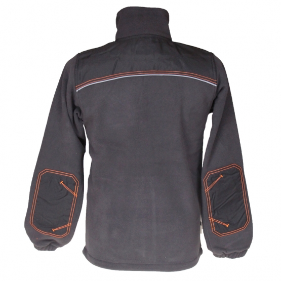 Fleece felső KNOXFIELD narancssárga, méret XS