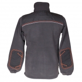 Fleece felső KNOXFIELD narancssárga, méret XS