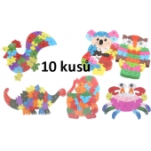 Fa oktató puzzle készlet 10 db