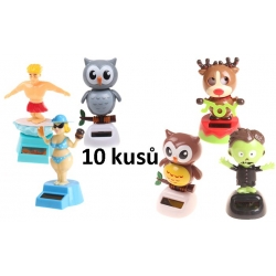 Napelemes táncoló dekoráció 10 db mix