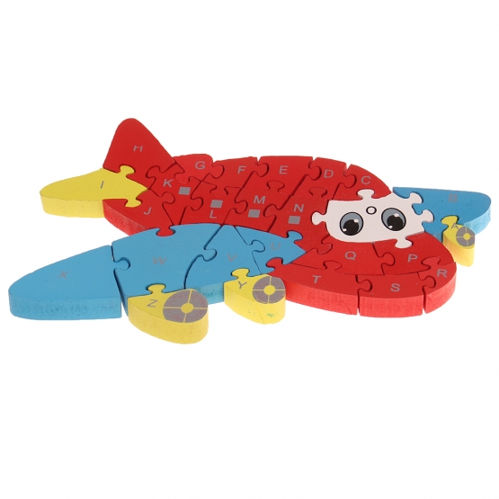 OKTATÓ FA PUZZLE REPÜLŐGÉP